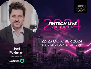 Joel Perlman, Co-founder, OakNorth joins FinTech LIVE London