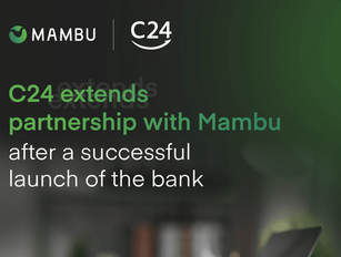 German Neobank C24 Extends Mambu Deal Following Launch